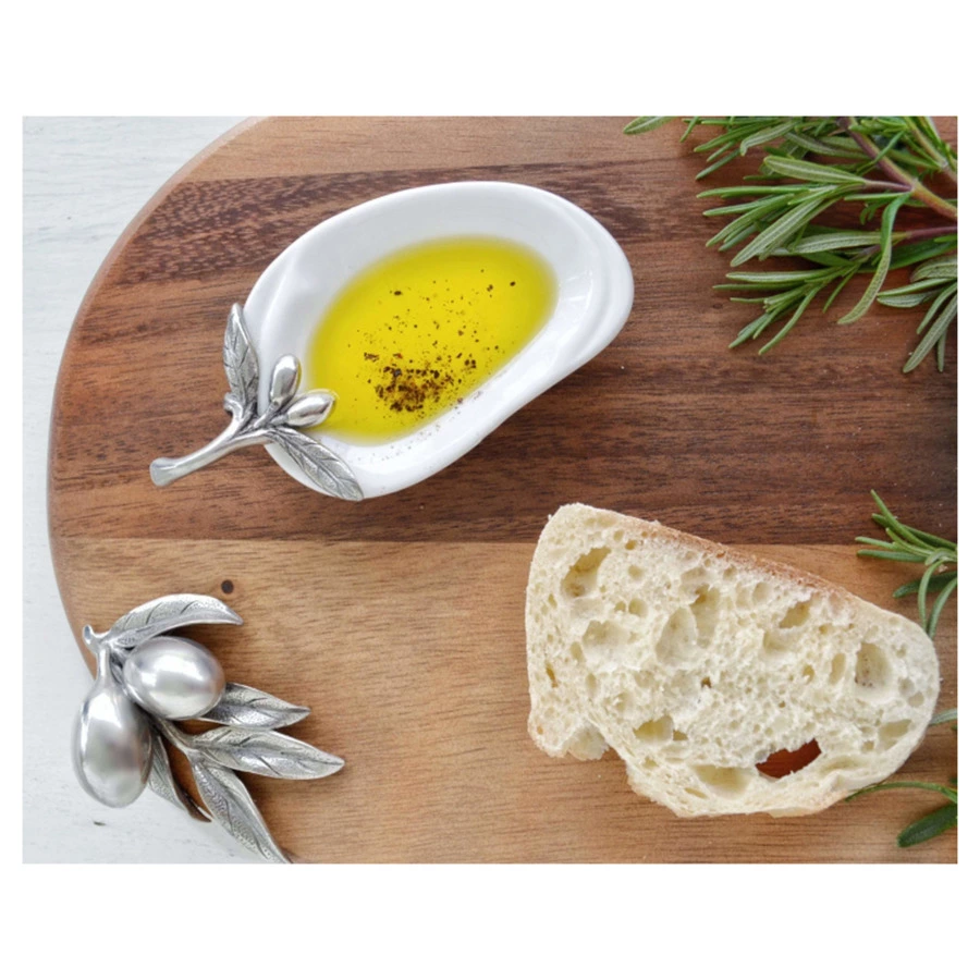 Розетка Vagabond House Оливковая роща 11х6 см, фарфор