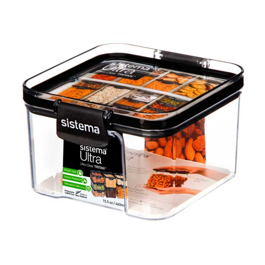 Контейнер для сыпучих продуктов  Sistema "Ultra", 460мл, тритан