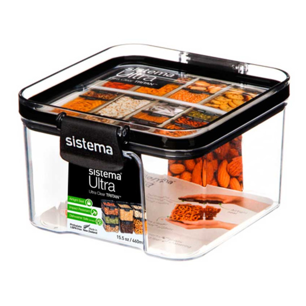 Контейнер для сыпучих продуктов  Sistema "Ultra", 460мл, тритан
