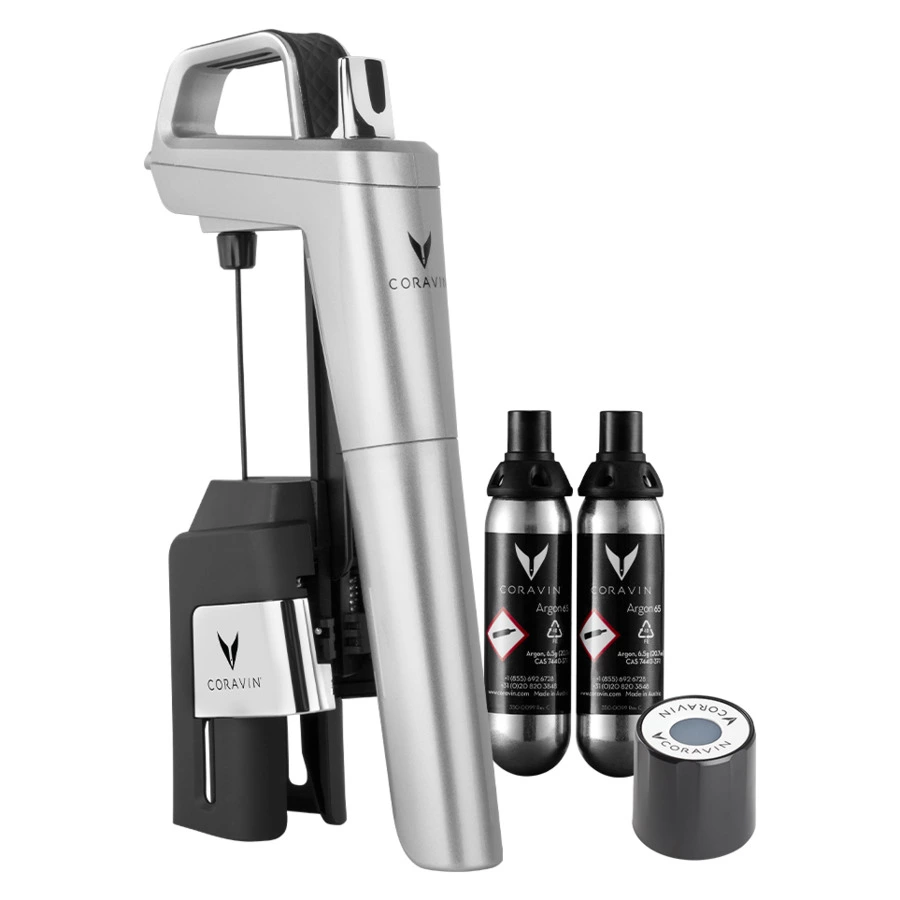 Система подачи вина по бокалам Coravin Model 6 CORE SILVER