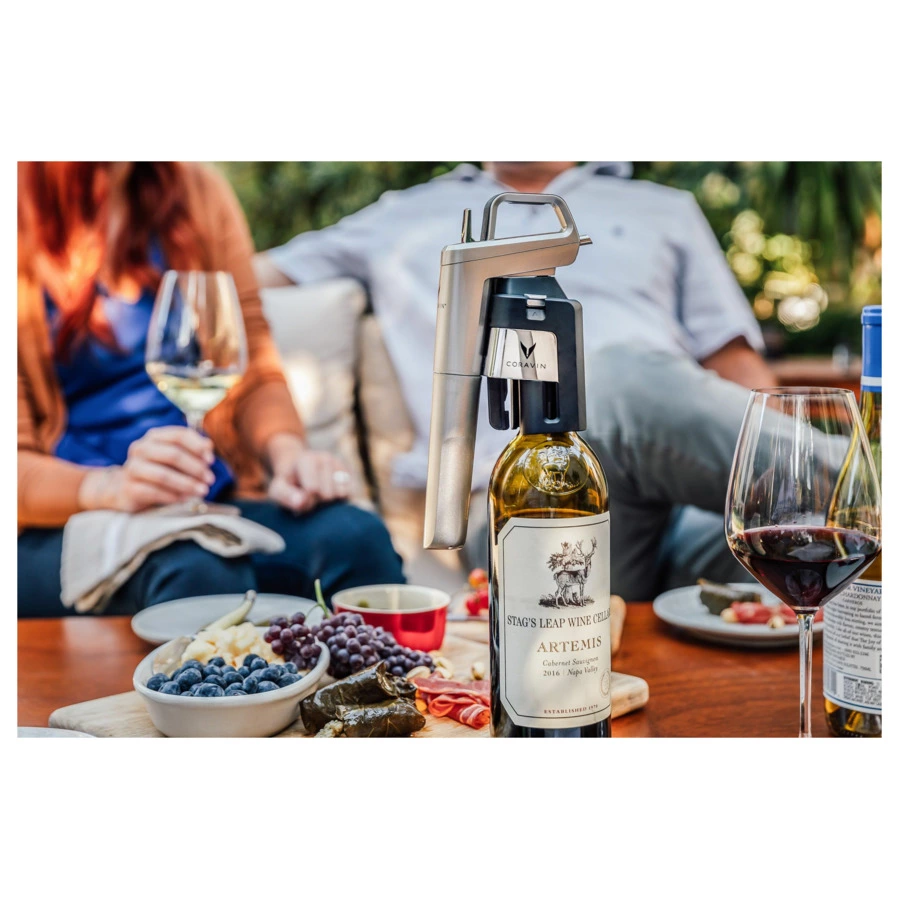 Система подачи вина по бокалам Coravin Model 6 CORE SILVER