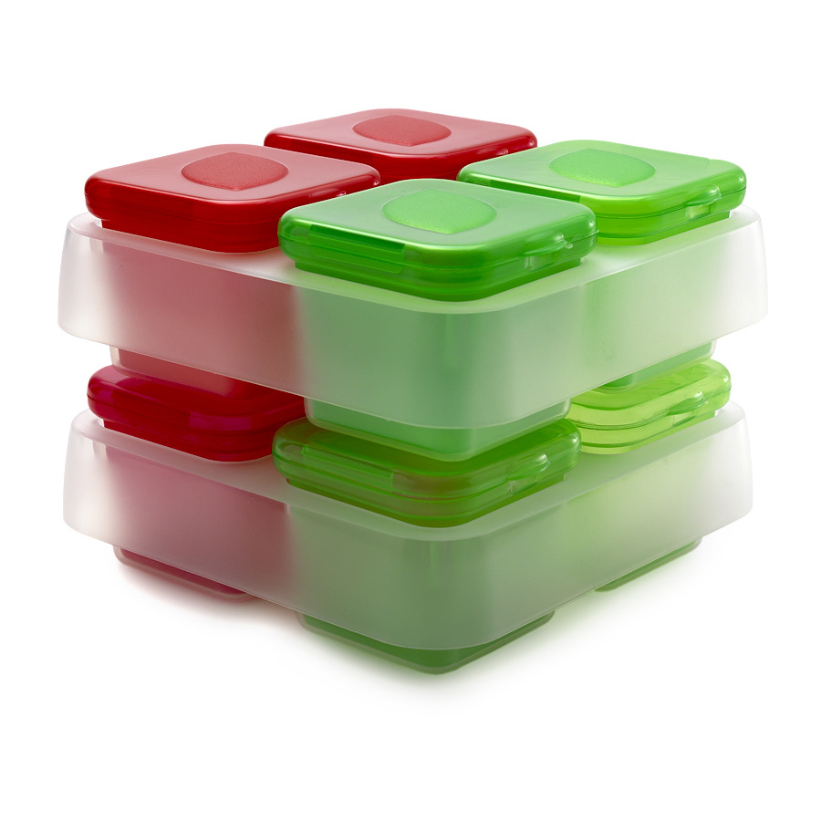 Набор контейнеров для заморозки специй, соусов и зелени SNIPS 100 мл, 4 шт