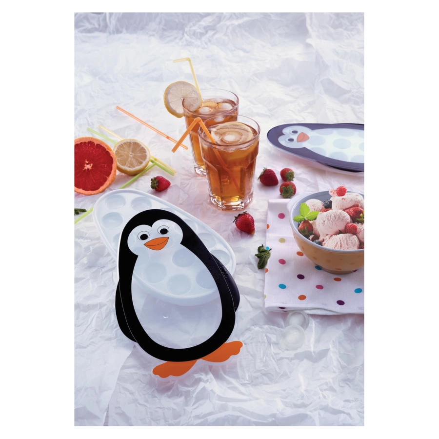 Форма для льда с крышкой SNIPS Mr.Penguin на 15 кусочков, пластик