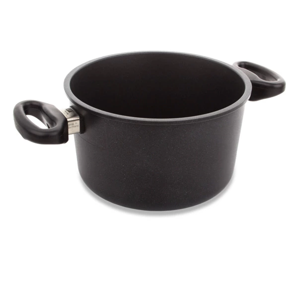 Кастрюля антипригарная AMT Frying Pans 3 л, алюминий, черная