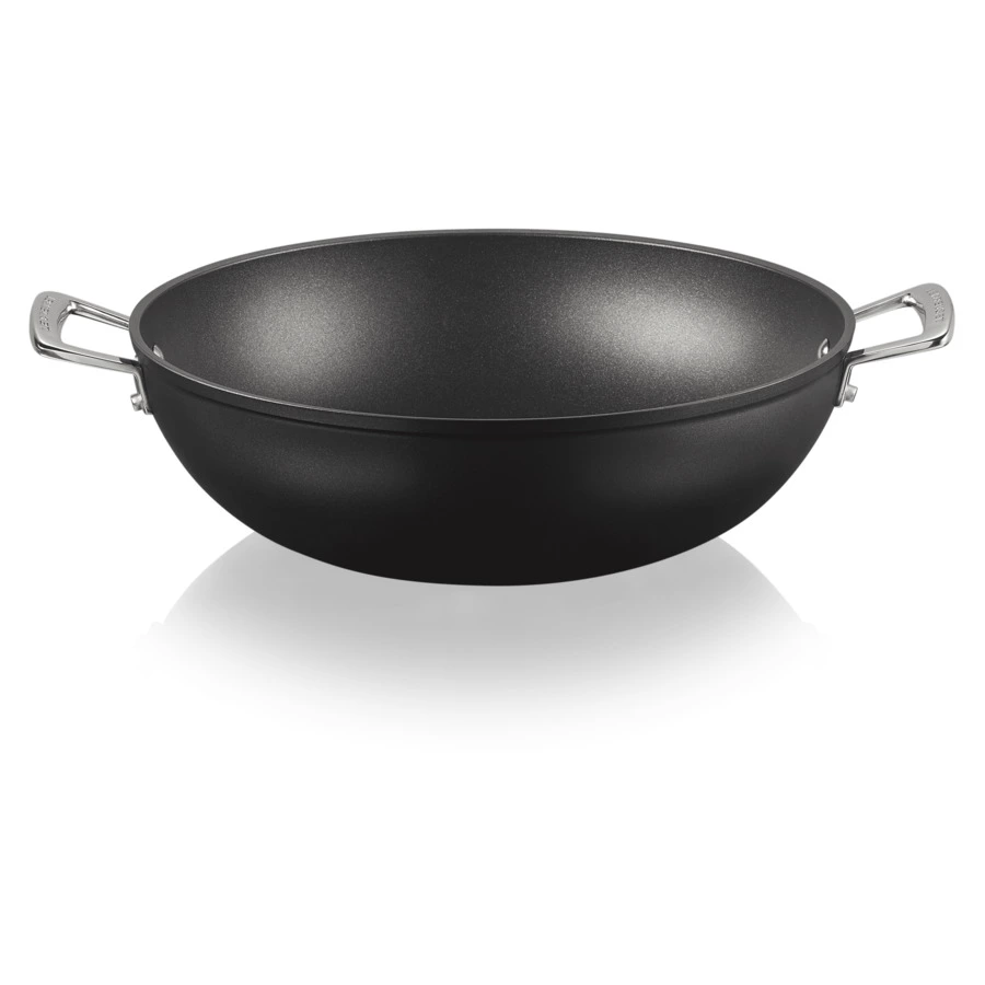 Сковорода Вок Le Creuset 6 л, 32 см, антипригарная, алюминий, черная