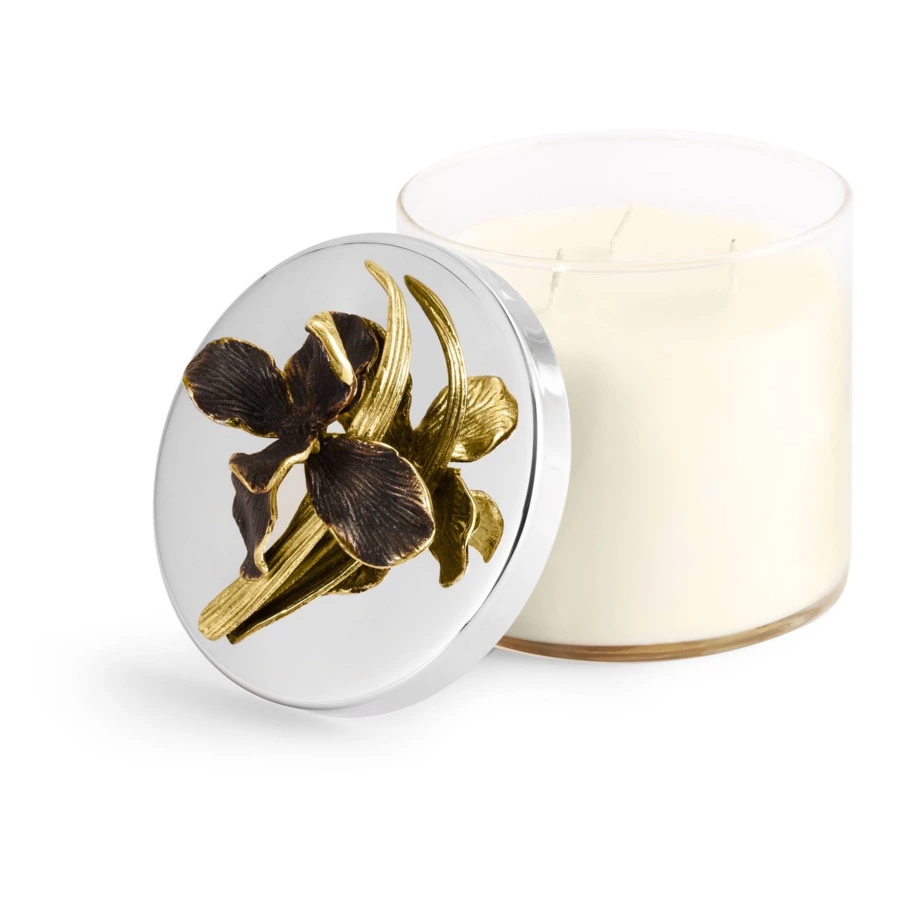 Свеча Michael Aram Черный ирис 12 см, соевый воск