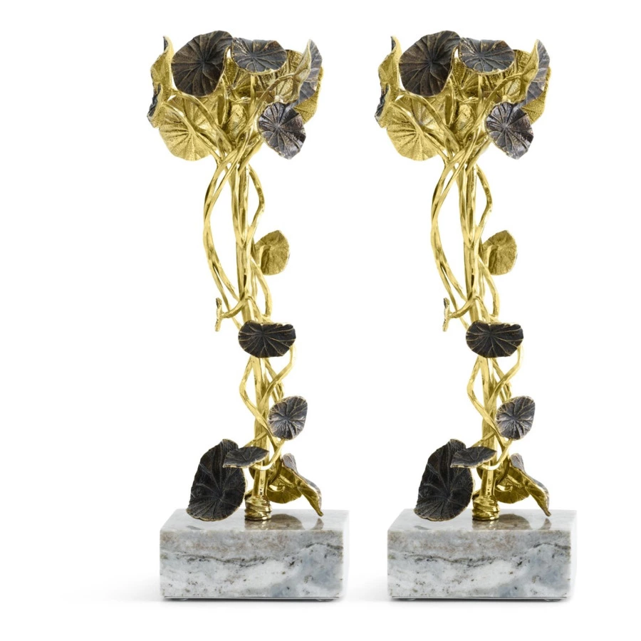 Набор подсвечников Michael Aram Сад Моне 34 см, 2 шт