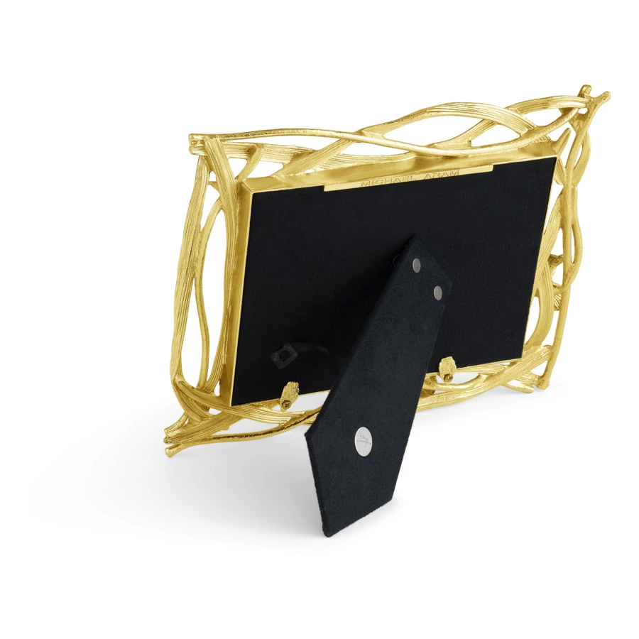 Рамка для фото Michael Aram Черный ирис 18х13 см, сталь нержавеющая