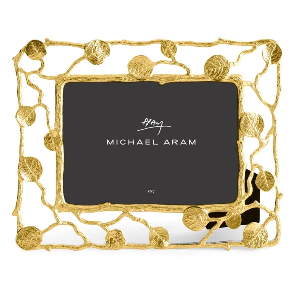Рамка для фото Michael Aram Ботаника 13х18 см, золотистая