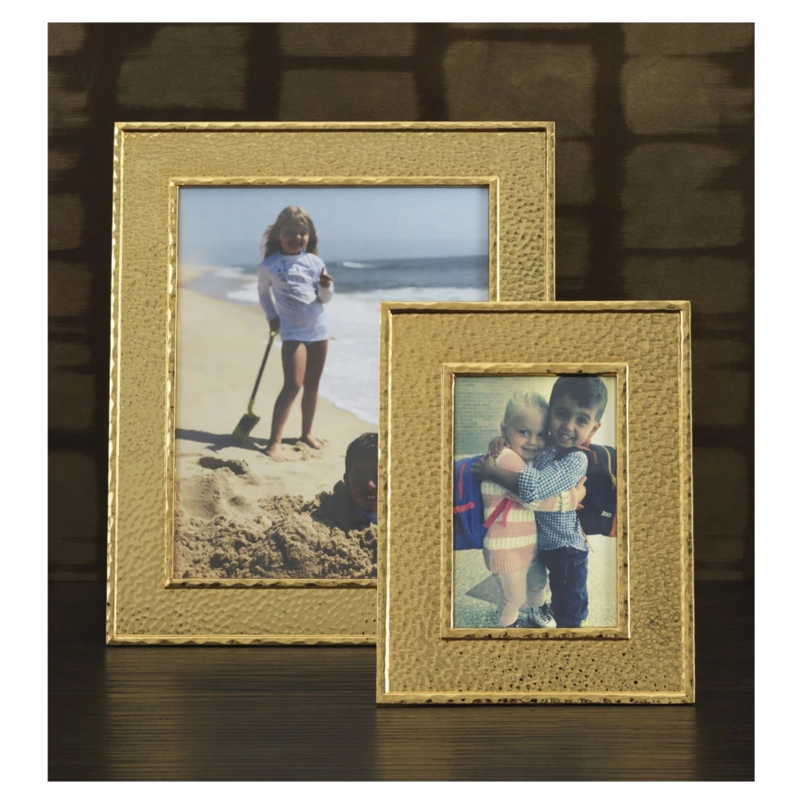 Рамка для фото Michael Aram Текстура 10х15 см, сталь нержавеющая, золотистая