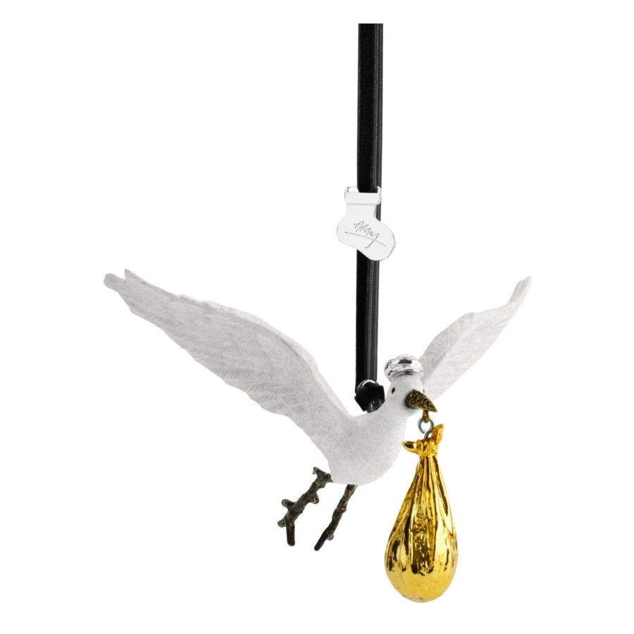 Украшение декоративное Michael Aram Аист 12 см