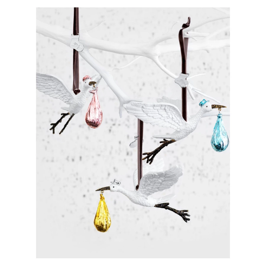 Украшение декоративное Michael Aram Аист 12 см