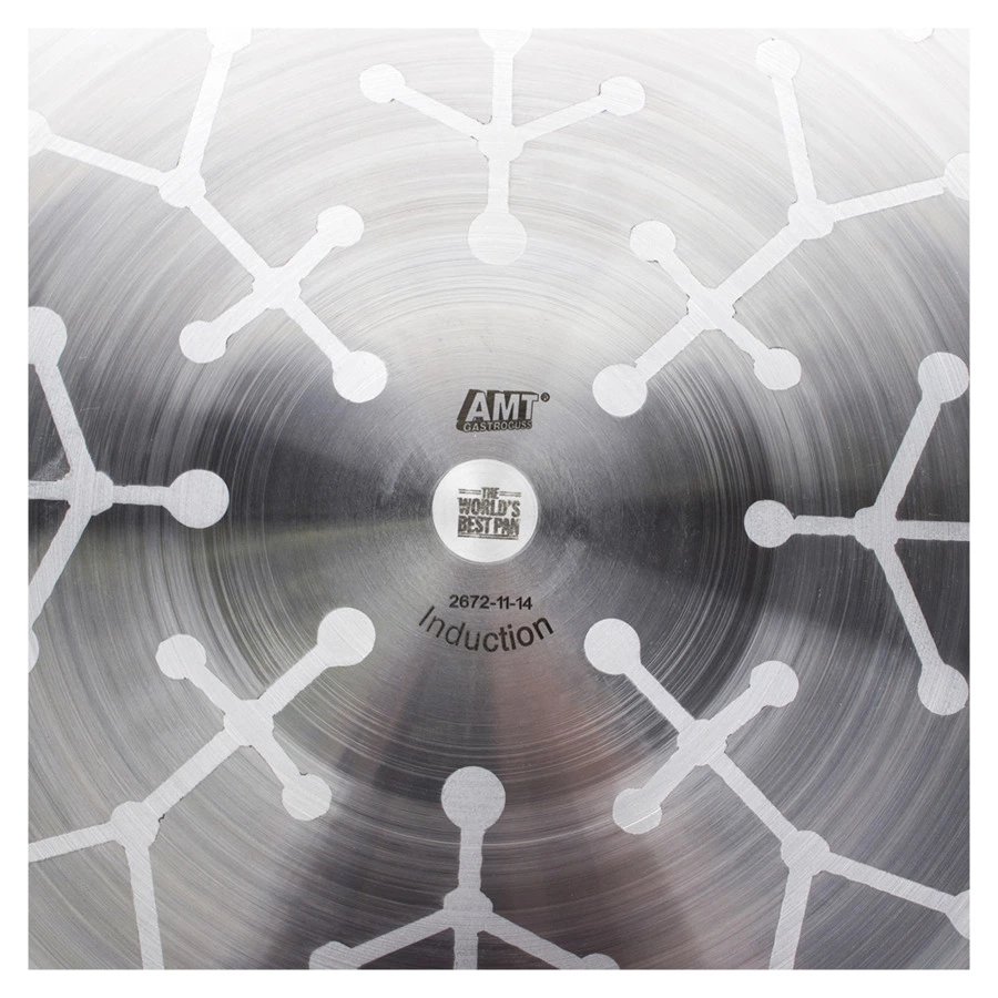 Сковорода Вок антипригарная для индукции АМТ 32х11 см, алюминий