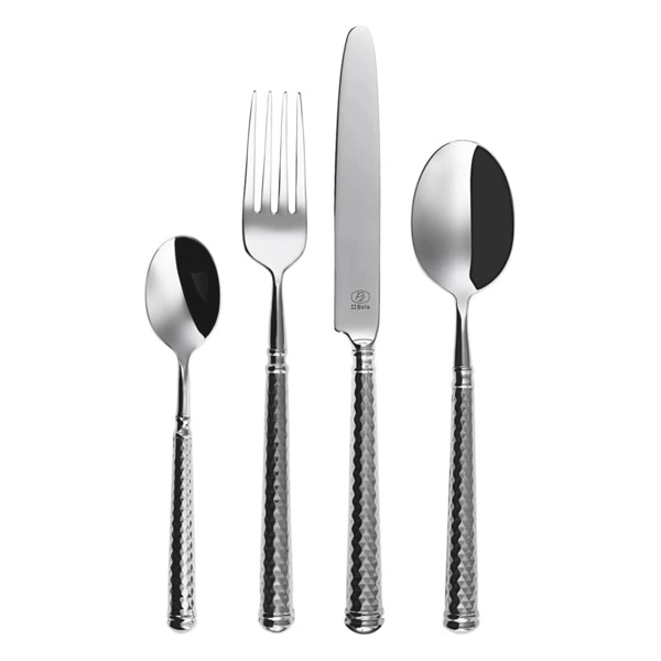 Набор столовых приборов Sola Cubism на 6 персон 24 предмета, сталь нержавеющая, п/к