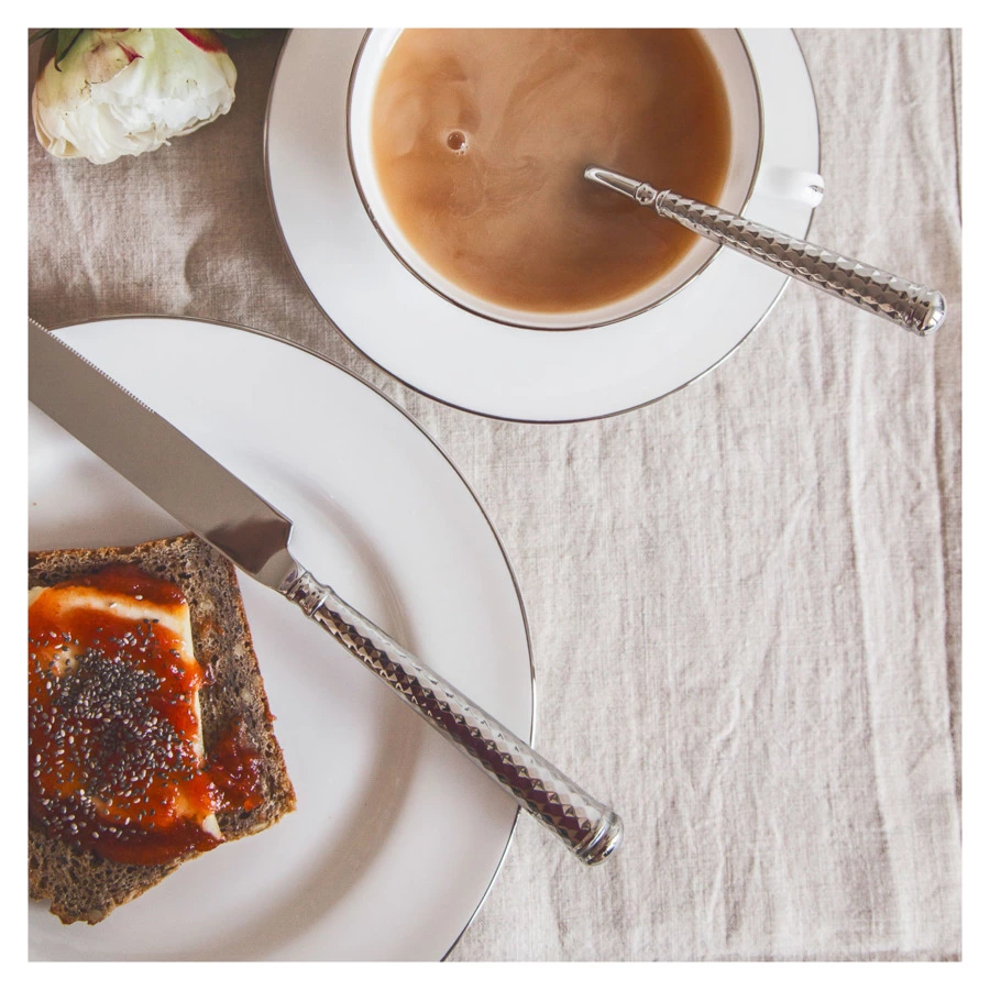 Набор столовых приборов Sola Cubism на 6 персон 24 предмета, сталь нержавеющая, п/к