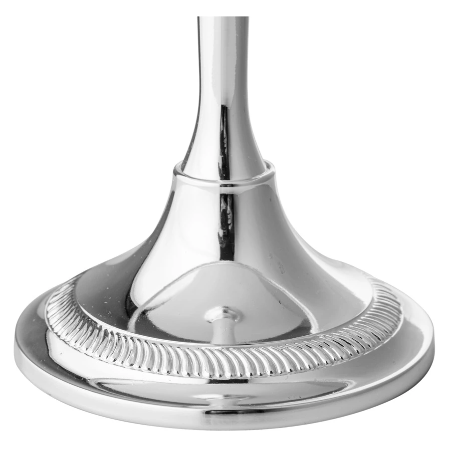 Блюдо на ножке Queen Anne d28см, высота 20 см, сталь, посеребрение