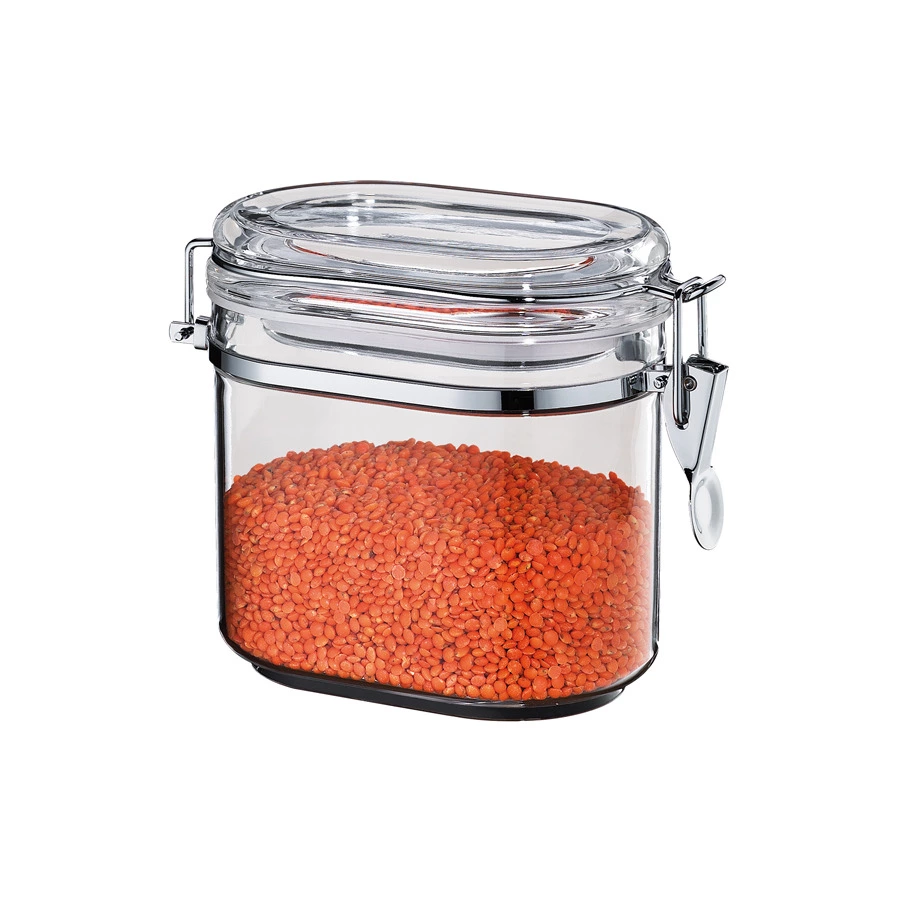 Банка для сыпучих продуктов Cilio, 0,8л, акрил