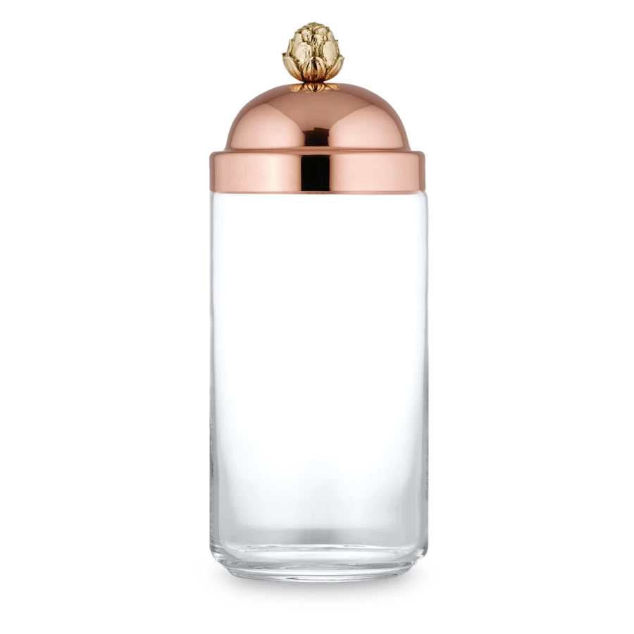 Емкость для сыпучих продуктов Ruffoni, 1,5 л, d10 см, медь