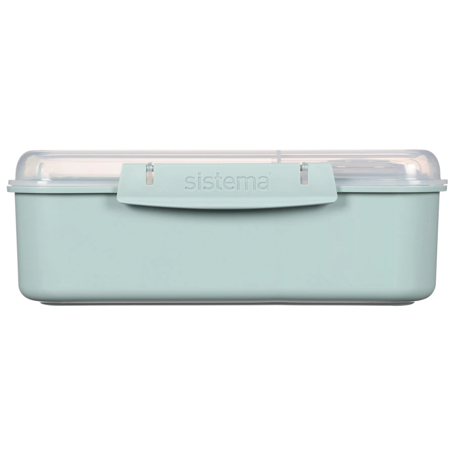 Ланч-бокс со съемными разделителями Sistema Renew 1,65 л, пластик