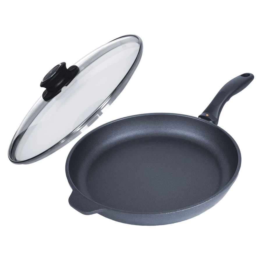 Сковорода с крышкой Swiss Diamond XD CLASSIC+ INDUCTION 28см, 2л, алюминий лито