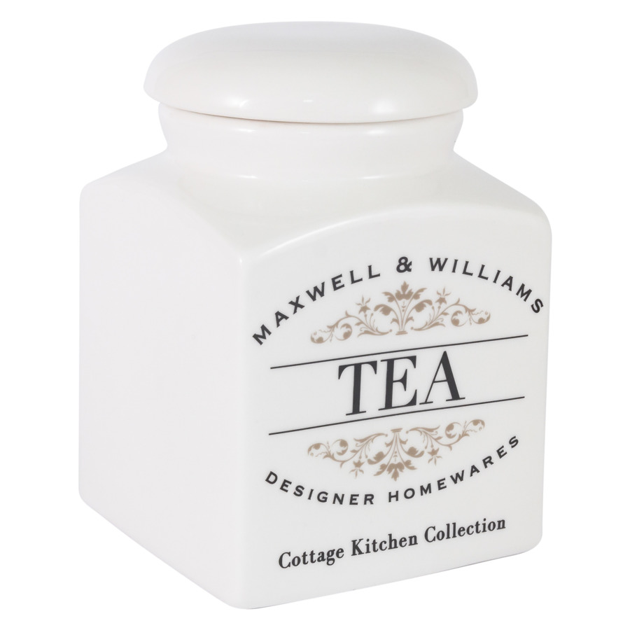 Банка для сыпучих продуктов Tea Maxwell & Williams Cottage Kitchen, 0,5л, фарфор, п/к