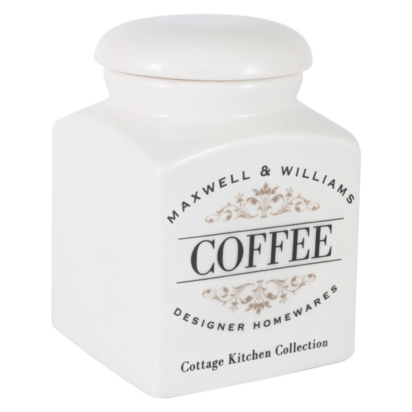 Банка для сыпучих продуктов Coffe Maxwell & Williams "Cottage Kitchen", 0,5л, фарфор, п/к