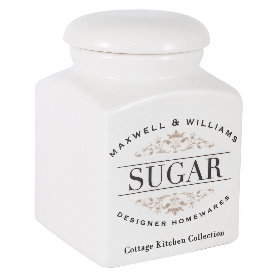 Банка для сыпучих продуктов Sugar Maxwell & Williams Cottage Kitchen 500 мл, фарфор, п/к