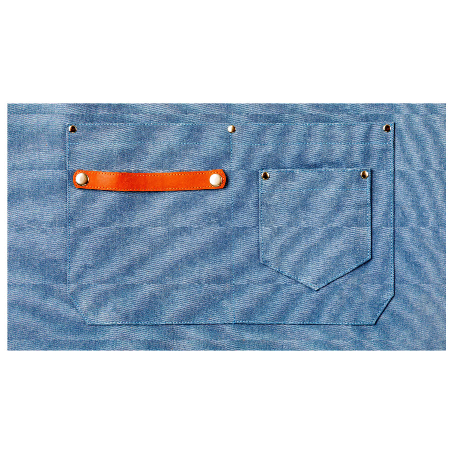 Фартук Williams et Oliver Лагуна синий, размер 52-56, хлопок 100%