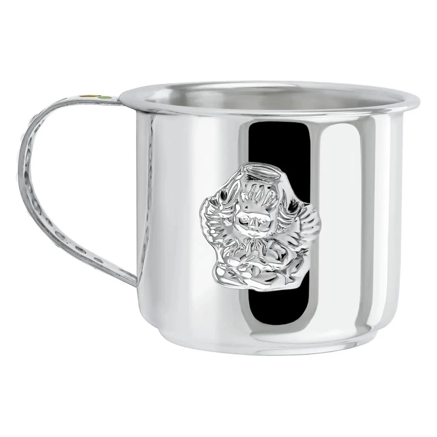 Кружка детская в футляре АргентА Do Do Ангел 55,44 г, серебро 925