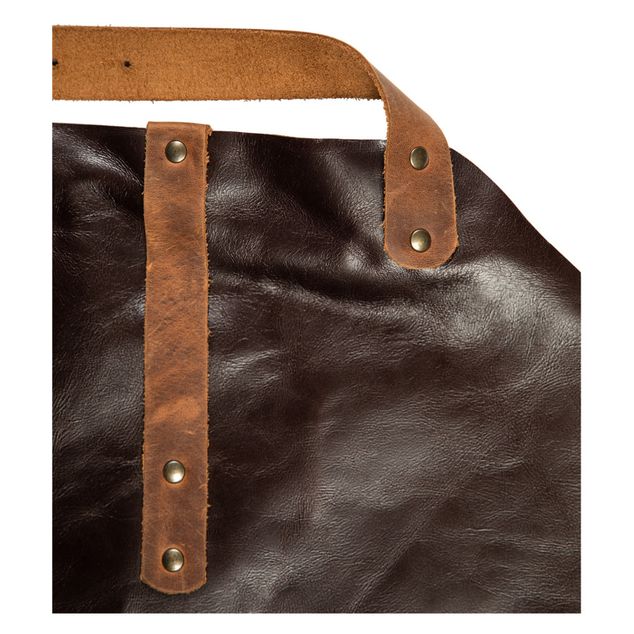 Фартук Williams et Oliver "Buffalo" коричневый, размер 46-56, кожа натуральная