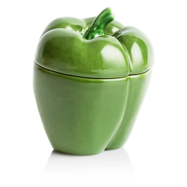 Емкость Bordallo Pinheiro Перец 12,5 см, керамика, зеленый