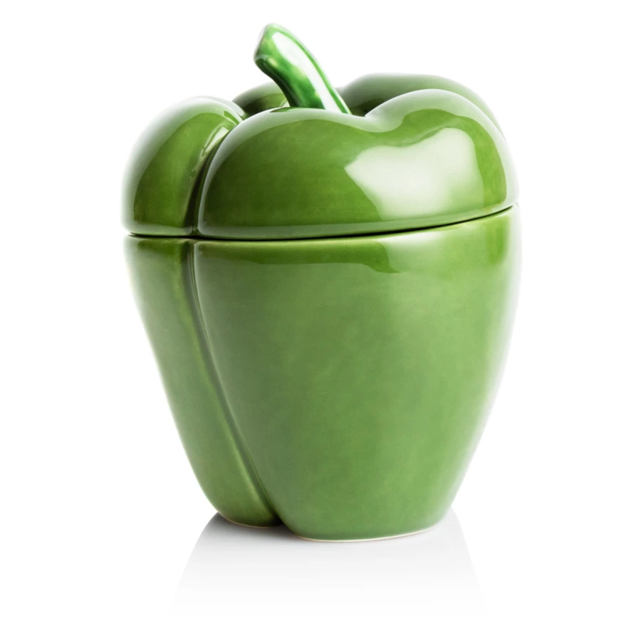 Емкость Bordallo Pinheiro Перец 12,5 см, керамика, зеленый