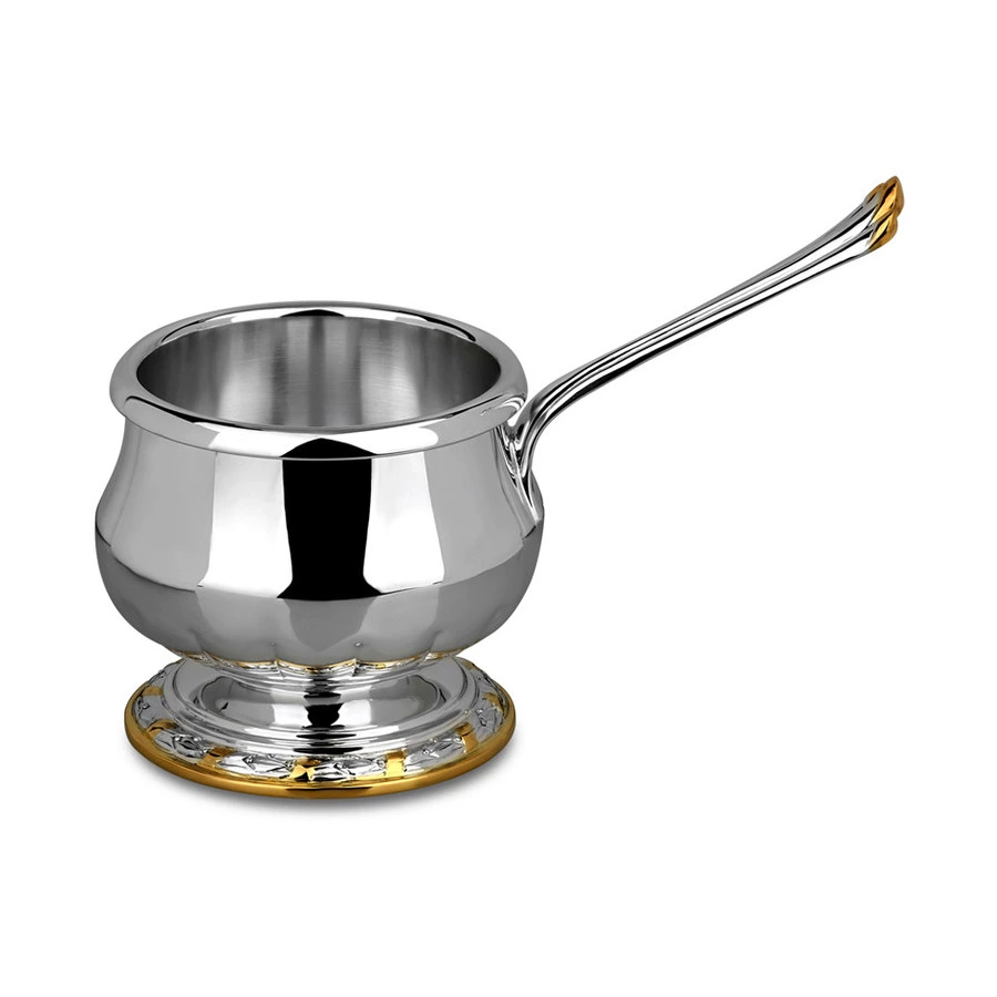 Кокотница Русские самоцветы 357,91 г, серебро 925