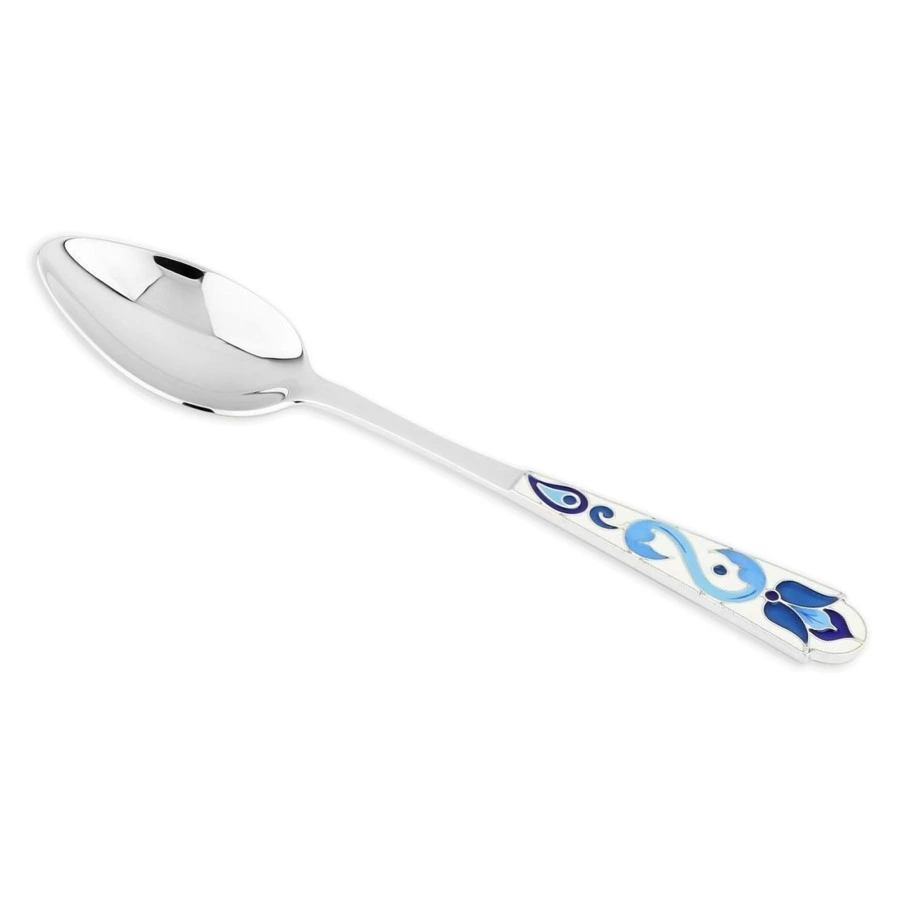 Ложка чайная Русские самоцветы 29,18 г, серебро 925