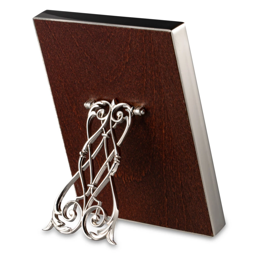 Рамка для фото Русские самоцветы 18,5х21,7 см, латунь, фиолетовая