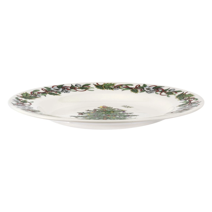 Набор тарелок обеденных Spode Рождественская ель Эксклюзив 27 см, 4 шт