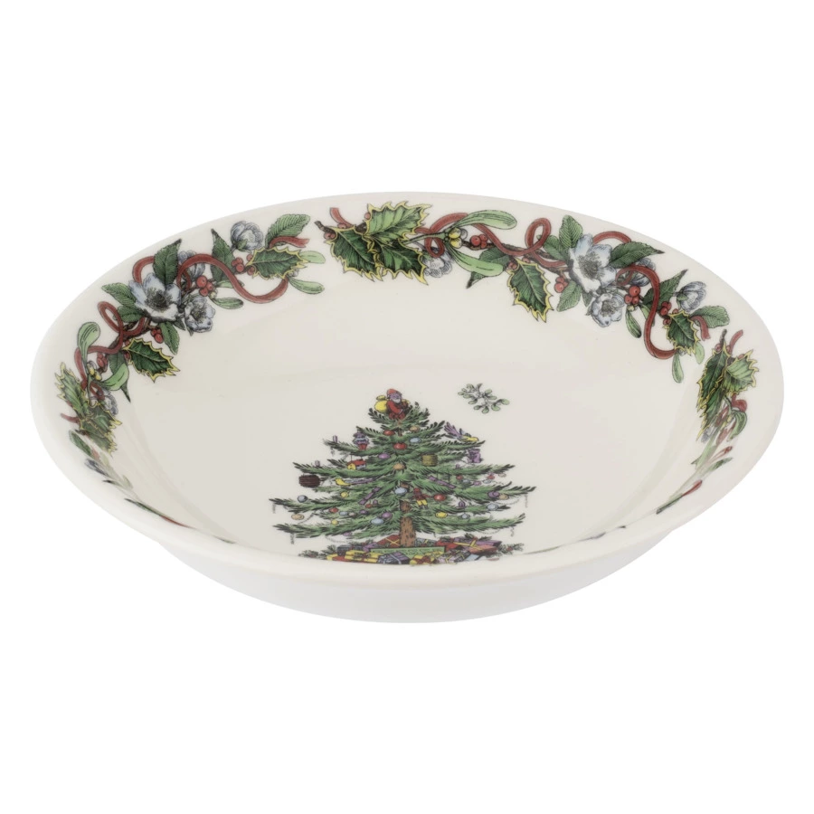 Набор салатников индивидуальных Spode Рождественская ель Эксклюзив 15 см, 4 шт