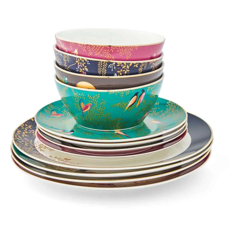 Сервиз столовый Portmeirion Сара Миллер Челси на 4 персоны 12 предметов
