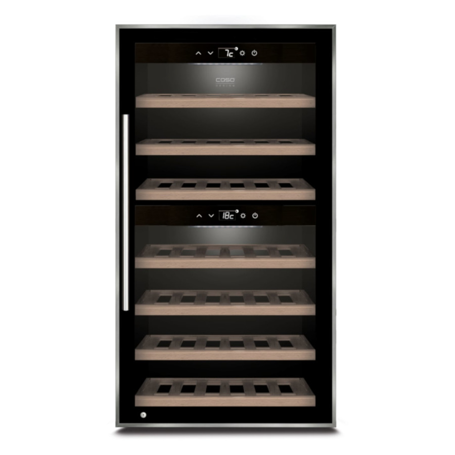 Холодильник винный CASO WineComfort 66 black, 205л цена и фото