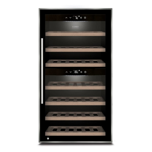 Холодильник винный CASO WineComfort 66 black, 205л