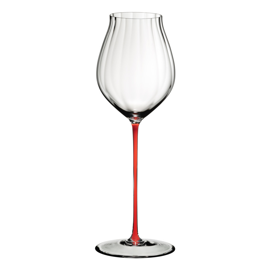Бокал для красного вина с красной ножкой Riedel Pinor Noir High Performance 830 мл бокал для шампанского riedel superleggero champagne wine glass 460 мл