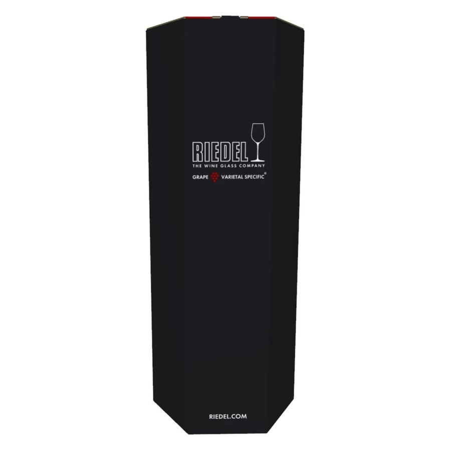 Бокал для шампанского Riedel High Performance Champagne 375мл, красная ножка, ручная работа,хрусталь