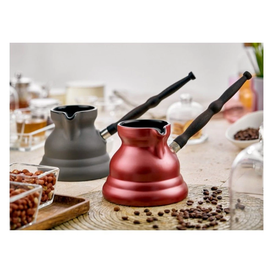 Турка с индукционным покрытием Ceraflame Vintage Ibrik 650мл, графитовый, керамика