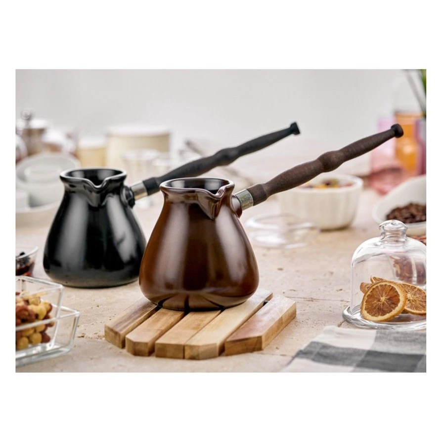 Турка Ceraflame Vintage Ibrik 650мл, шоколадный, керамика