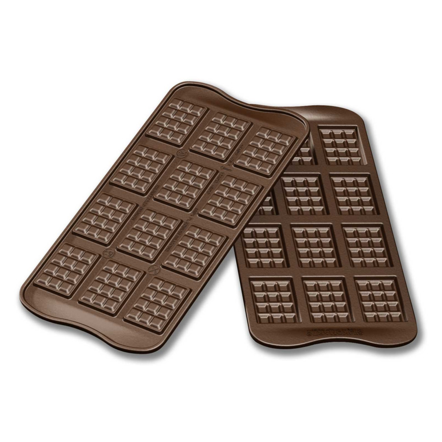 Форма для шоколадной плитки Silikomart Миниатюра 3,8х2,8хh4,5мм (шоколадная)