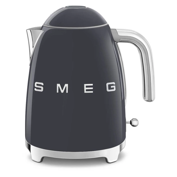 Чайник электрический SMEG KLF03GREU, 2400 Вт 1,7 л, серый