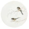 Набор тарелок закусочных Gien Лесные птицы 23 см, 4 шт, фаянс