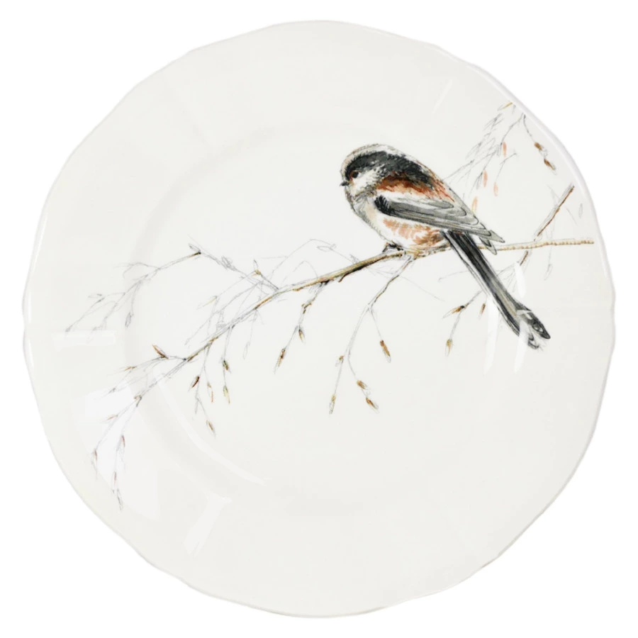 Набор тарелок десертных Gien Лесные птицы 16,5 см, 4 шт, фаянс