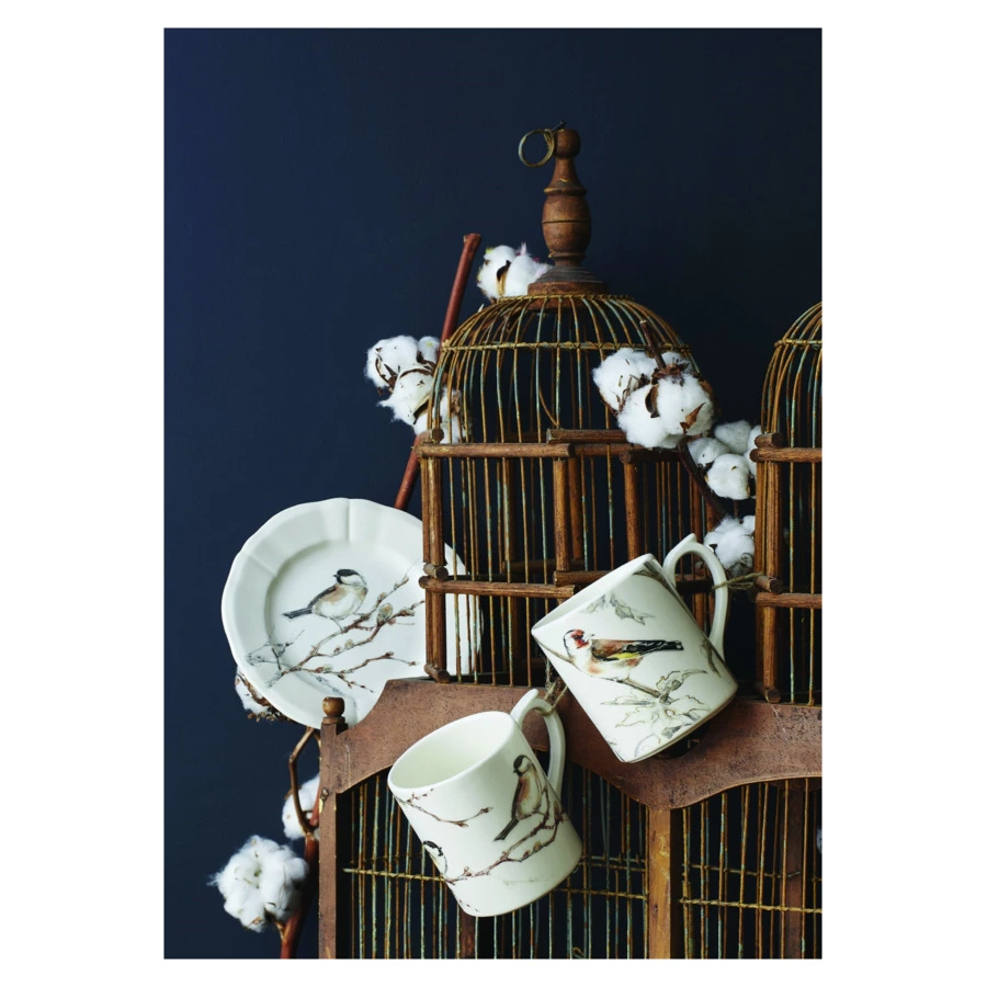 Кружка Gien Лесные птицы Щегол 300 мл, фаянс