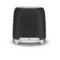 Тостер на 2 ломтика SMEG TSF01BLMEU, 950 Вт, матовый черный